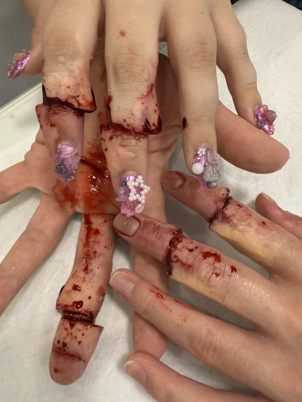 SFX makeup — prosthetics