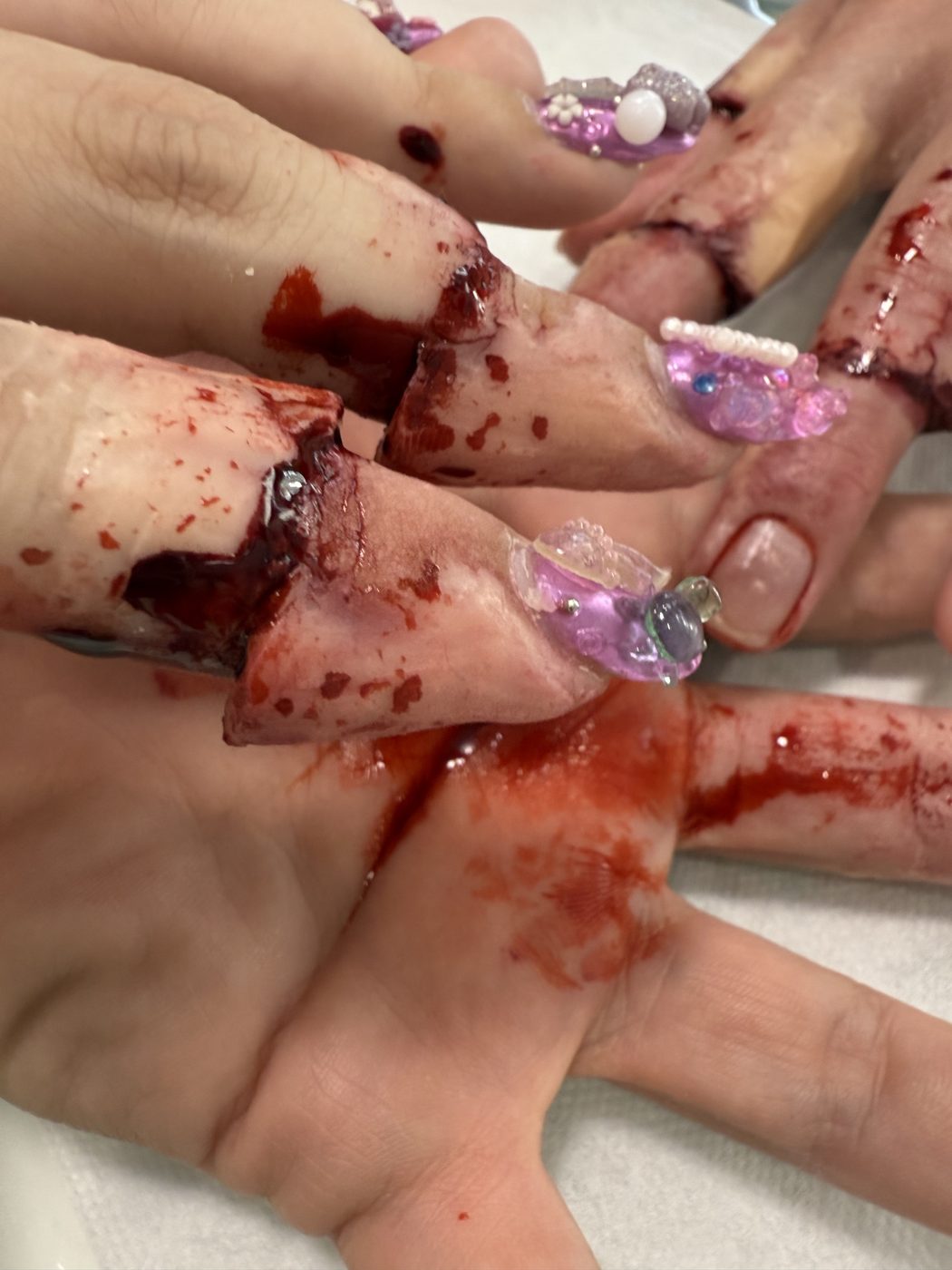 SFX makeup — finished effect