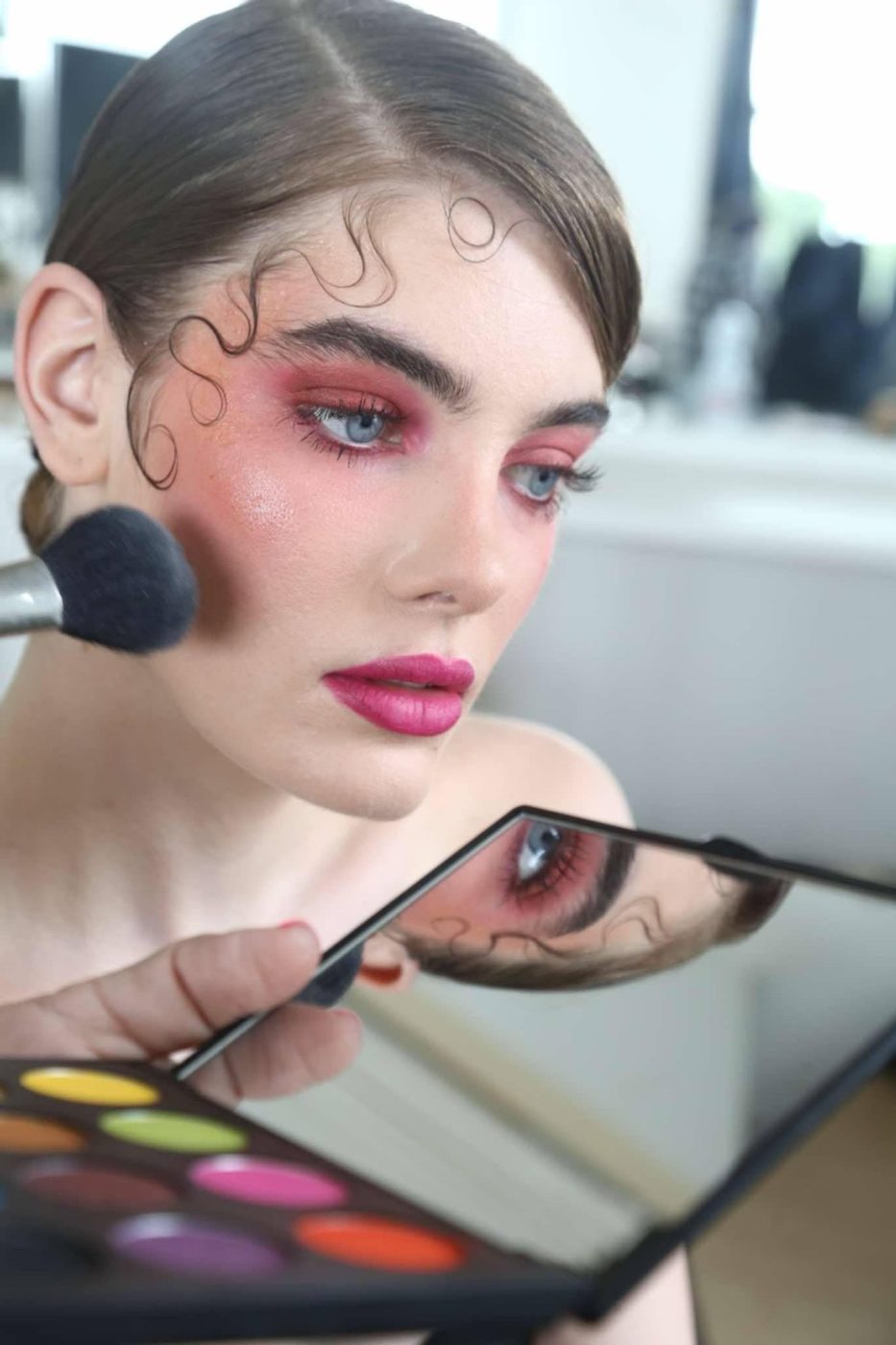 Beauty makeup — clean skin and camera-friendly base