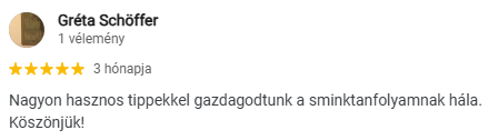 Profi sminkes képzés