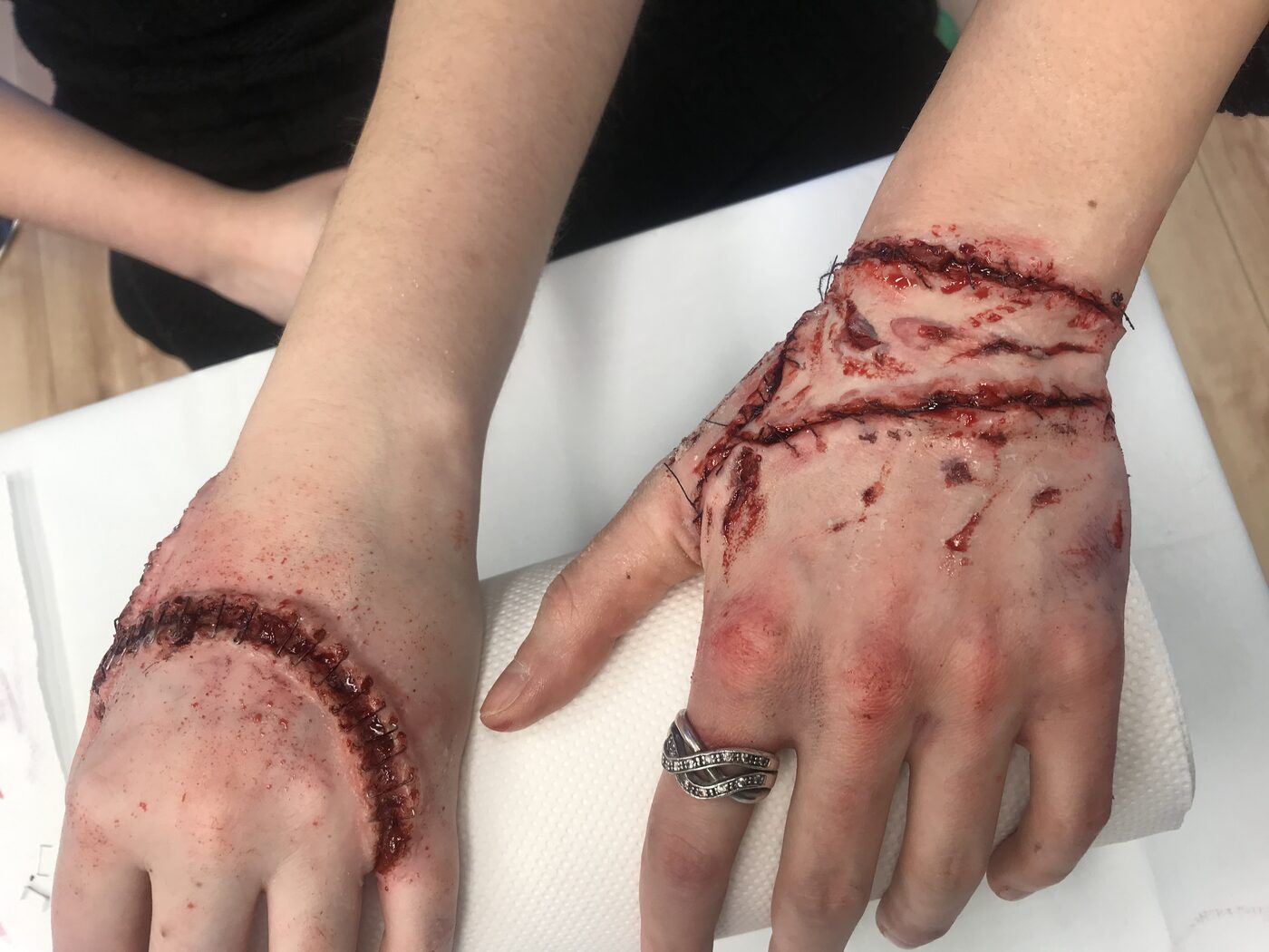 Sminkes alapismeretek hallgatói munka 12